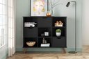 Ver mais imagens de Nicho Organizador Preto Retrô (1478.70) + Kit 3 Gavetas Pretas (1479.37)