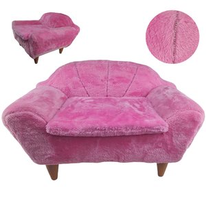 Sofa Cama Pet Luxo Caes Gato Cachorro LGBTQIA+ Princesa Pelucia Caminha Confortavel Premium