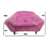 Sofa Cama Pet Luxo Caes Gato Cachorro LGBTQIA+ Princesa Pelucia Caminha Confortavel Premium - 6