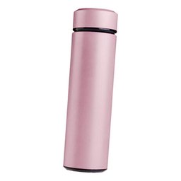 Garrafa Térmica Inox 500ml Quente Frio Tampa Rosa Nº17 - 1