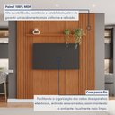 Ver imagem 3 de Painel para TV Union 234 cm 250 cm de Altura sem LED Naturalle Mavaular