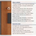 Ver imagem 2 de Painel para TV Union 234 cm 250 cm de Altura sem LED Naturalle Mavaular