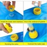 Piscina Infantil Inflavel com Chafariz Brinquedo Água Tapete Pulverizador Refrescante Criança Bebe - 7