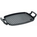 Ver imagem 1 de Chapa Grill Retangular Ferro 30x24x7cm Alça de Ferro – Panela Mineira
