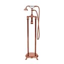 Ver imagem 1 de Misturador Monocomando De Piso Para Banheira Itinga Pingoo.casa - Dourado Rose
