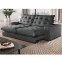 Ver imagem 1 de Sofá Retrátil e Reclinável Milão 250m com Super Pillow de 30cm com Molas Pocket - Movenzo Estofados
