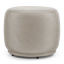 Ver imagem 5 de Kit 02 Puffs Decorativos Orgânicos Molly Redondo Veludo Bege - Desk Design
