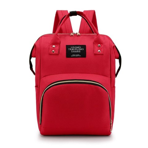 Mochila Oxford Unisexx Luxo - Vermelho - China