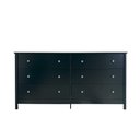 Ver imagem 3 de Cômoda Ditália 6 Gavetas Dm-221 Preto
