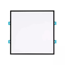 Ver imagem 1 de Painel Edge Embutir Quadrado 20w 3000k Preto Bivolt Stella