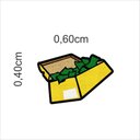 Ver imagem 2 de Tapete Capacho Caixa de Dolar no Formato 60x40 Cm.