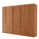 Ver imagem 1 de Guarda Roupa Casal Pollo Mdf com 8 Portas 4 Gavetas Moderna Mobília