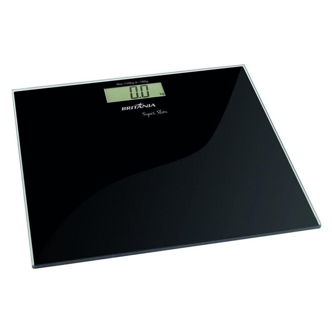 Balança Digital Em Vidro Temperado Super Slim Visor - 1