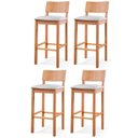 Ver imagem 3 de Kit 4 Banquetas para Cozinha e Espaço Gourmet Siena