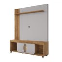 Ver imagem 2 de Estante para Tv até 65 Polegadas Maragogi 2 Portas Cinamomo/off White - Móveis Bechara