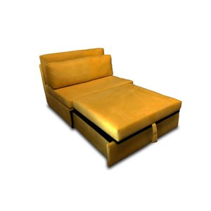 Poltrona Cama Meca_MMsb que se Transforma em Sofá Cama Solteiro com 94 cm Resistente e Confortável e