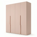 Ver imagem 3 de Guarda-roupa 4 Portas 3 Gavetas Bloom Areia