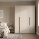 Ver imagem 2 de Guarda-roupa 4 Portas 3 Gavetas Bloom Areia