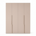 Ver imagem 1 de Guarda-roupa 4 Portas 3 Gavetas Bloom Areia