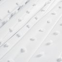 Ver imagem 4 de Kit Cobre Leito Colcha Alexa Pompom King Dupla Face Micropercal 3 Peças - Branco