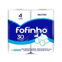 Ver imagem 6 de Papel Higiênico Fofinho Simples 05 Pct C/4 Rolos Neutro