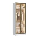 Ver imagem 1 de Guarda Roupa Modulado 2 Portas Reflecta Requinte 100% MDF