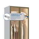 Ver imagem 6 de Guarda Roupa Modulado 2 Portas Reflecta Requinte 100% MDF
