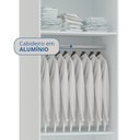 Ver mais imagens de Guarda Roupa Modulado 2 Portas Reflecta Requinte 100% MDF