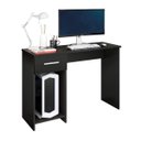Ver imagem 1 de Mesa / Escrivaninha PR Para Computador Com Pintura UV Acabamento em Alto Relevo Laqueado Off White 1