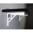 Ver imagem 2 de Mão Francesa Média 15x20cm Quadrada BRANCA All Style