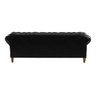 Sofá Chesterfield Dom Pedro Duque 3 Lugares - Couríssimo Preto - 2