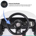 Ver imagem 6 de Carro Elétrico Infantil Controle Radio Fm Luz Bluetooth Criança até 30kg 2,8 Km/h Fusca Beetle Dune