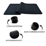 Mouse Pad Grande Gamer 70x35 cm Desk pap Tecido Com Costura:Azul - 8