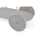 Ver imagem 3 de Carrinho Bar Oval Dourado Bebidas Café