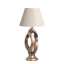 Ver imagem 1 de Abajur Grande para Sala Luminária Grego Dark Fendi com Cúpula 67x35 Cm