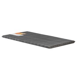Colchonete Solteiro D20 Fort Black Multiuso Viagem Camping (78x188x4) - Polar - 1