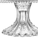 Ver imagem 5 de Prato Porta Bolo com Pé Cristal Renaissance 25cm Boleira Lyor Tortas Incolor