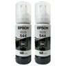Kit 2 Tintas Epson Original 544 T544 - 2 Preto L-3110 L-3150 L-3250 - 1