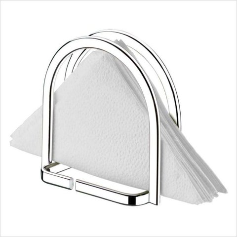 Porta Guardanapos Future Capriccio 5 X 10 X 10 Cm Cor Cinza Liso