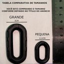 Ver imagem 4 de 80 Mt Corrente Plástica Segurança Sinalização Elo P Preto