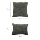 Ver imagem 4 de Kit Almofadas Decorativas 30x45cm e 40x40cm Linhão Verde - Nexta Casa