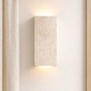 Ver imagem 7 de Arandela Bloco Linha Pietra Retangular Travertino 18×8×16CM 3000k IP20 Bivolt Ard-Blo-Tr