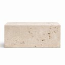 Ver imagem 5 de Arandela Bloco Linha Pietra Retangular Travertino 18×8×16CM 3000k IP20 Bivolt Ard-Blo-Tr