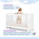 Ver imagem 2 de Quarto de Bebê Completo 100% MDF Linha Lua Branco
