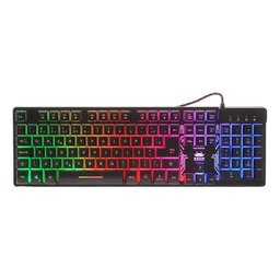 Caixa de Som Cs-69 Vermelha/Branco + Teclado Gamer Kp-Tm009 - 3