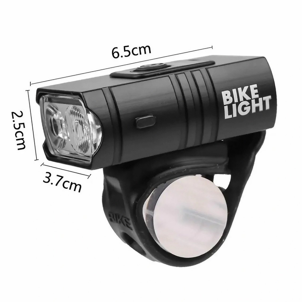 Lanterna Bike Recarregável Usb 800 Lm BikeLight Display De Energia Prova D Água - 8