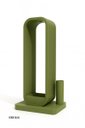 Ver imagem 2 de Porta Incenso Aura com Suporte para Varetas Cor Verde Oliva Miira Studio