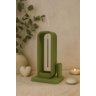 Porta Incenso Aura com Suporte para Varetas Cor Verde Oliva Miira Studio - 1
