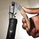 Ver imagem 2 de Saca Rolhas Abridor de Vinhos Inox e Madeira L'primeur Prana