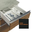 Ver imagem 4 de Cozinha 315002 Com Armário, Balcão E Bancada Branco/Rustic